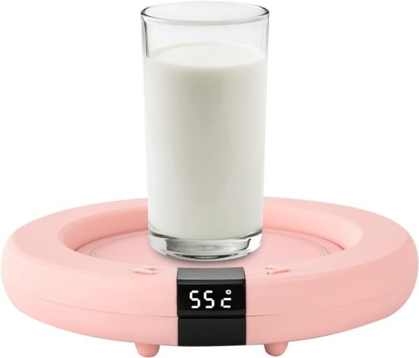 Scaldapazze, scalda tè elettrico USB con 2 livelli di calore per tè, caffè e latte e più di 10 W di potenza, indicatore LED per casa e ufficio, spegnimento automatico dopo 8 ore di cavo da 1 m