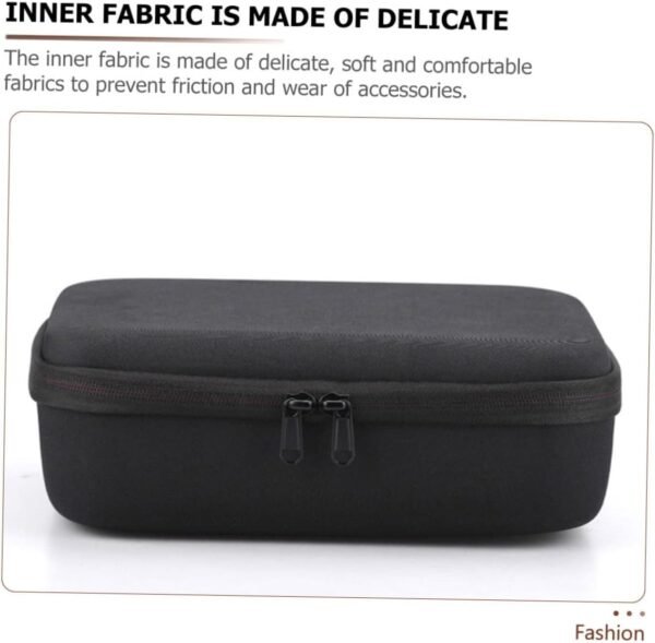 Hoement Borse Eva Organizzatore Tecnologico Sacchetto Dell'organizzatore Elettronico Organizer Per Cavi Da Viaggio Accessori Da Viaggio Organizzatore Di Gadget Black Panno Oxford - Image 8