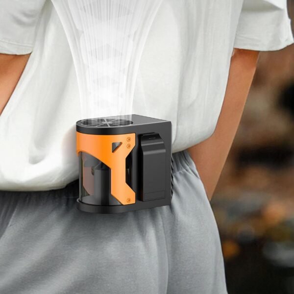 Ventilatore a clip di dimensioni - Ventola di dimensioni USB sospesa a 5 velocità | ventola elettrica a raffreddamento rapido, clip per ventola silenziosa personale, ventola a cein - Image 5