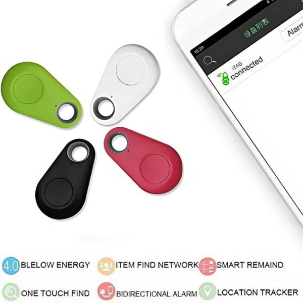 TOTMOX 4X Smart Tracker Key Finder Localizzatore Bluetooth senza fili Sensore di allarme anti-perso Telecomando per bambini Localizzazione Chiavi del telefono Portafogli Ricerca articoli per bagagli - Image 4