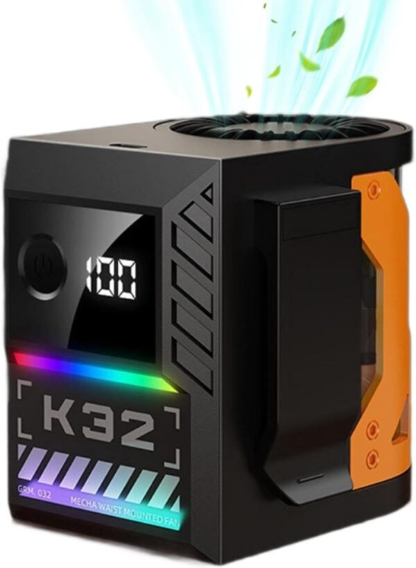 Ventilatore a clip di dimensioni - Ventola di dimensioni USB sospesa a 5 velocità | ventola elettrica a raffreddamento rapido, clip per ventola silenziosa personale, ventola a cein