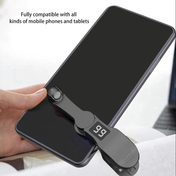 Eoslcusmvl 2X Clicker per Schermo Mobile Clicker per Schermo Digitale per Auto per App per Smartphone Video Gadget Live Schermo di Gioco Mobile Touch Clicker A - Image 5