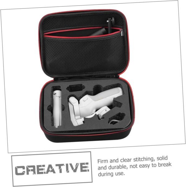 Hoement Borse Eva Organizzatore Tecnologico Sacchetto Dell'organizzatore Elettronico Organizer Per Cavi Da Viaggio Accessori Da Viaggio Organizzatore Di Gadget Black Panno Oxford - Image 4
