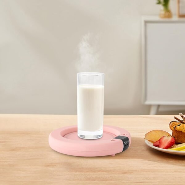 Scaldapazze, scalda tè elettrico USB con 2 livelli di calore per tè, caffè e latte e più di 10 W di potenza, indicatore LED per casa e ufficio, spegnimento automatico dopo 8 ore di cavo da 1 m - Image 6