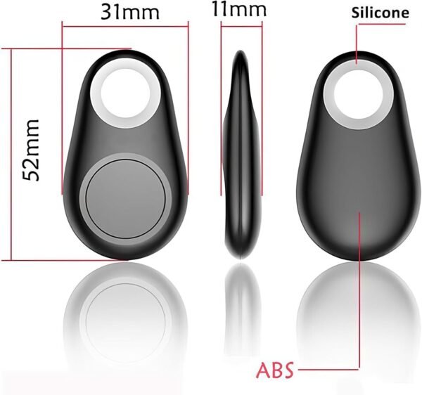 TOTMOX 4X Smart Tracker Key Finder Localizzatore Bluetooth senza fili Sensore di allarme anti-perso Telecomando per bambini Localizzazione Chiavi del telefono Portafogli Ricerca articoli per bagagli - Image 8