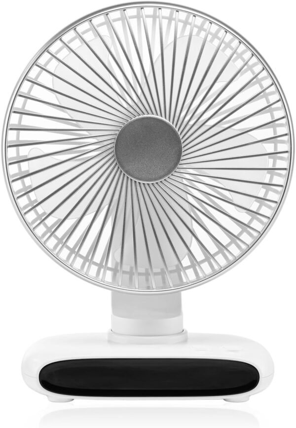MLWSKERTY USB Ricaricabile 6 Velocità Ventilatore Da Tavolo Appesi Ventilatore Da Soffitto 3600mAh Personals Fan Per Casa Bagno Cucina
