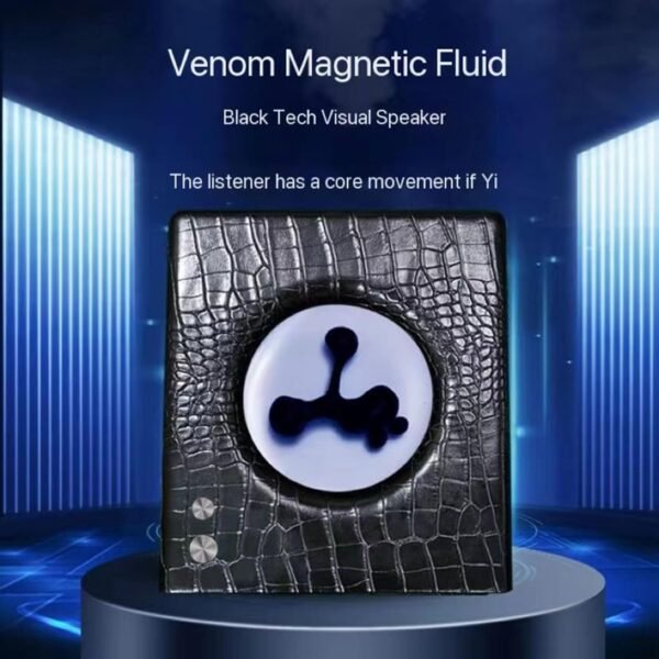IUBGFTO Altoparlanti ferrofluidi Visualizzatore Display ritmico Bluetooth Wireless Altoparlante da Tavolo, Fantastici Gadget tecnologici, Nuova Esperienza Acustica - Image 5