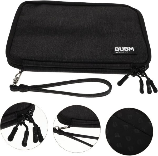 CAXUSD Borsa da Viaggio Organizer per Bagagli Portacavi Versatile Organizer per Elettronica da Viaggio - Image 8