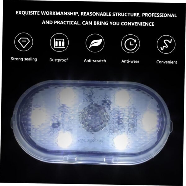 SOLUSTRE Illuminazione Per Auto Accessori Per Auto Luci Interne A Led Lampada Per Auto Controllo Della Lettura Facile Da Installare - Image 3