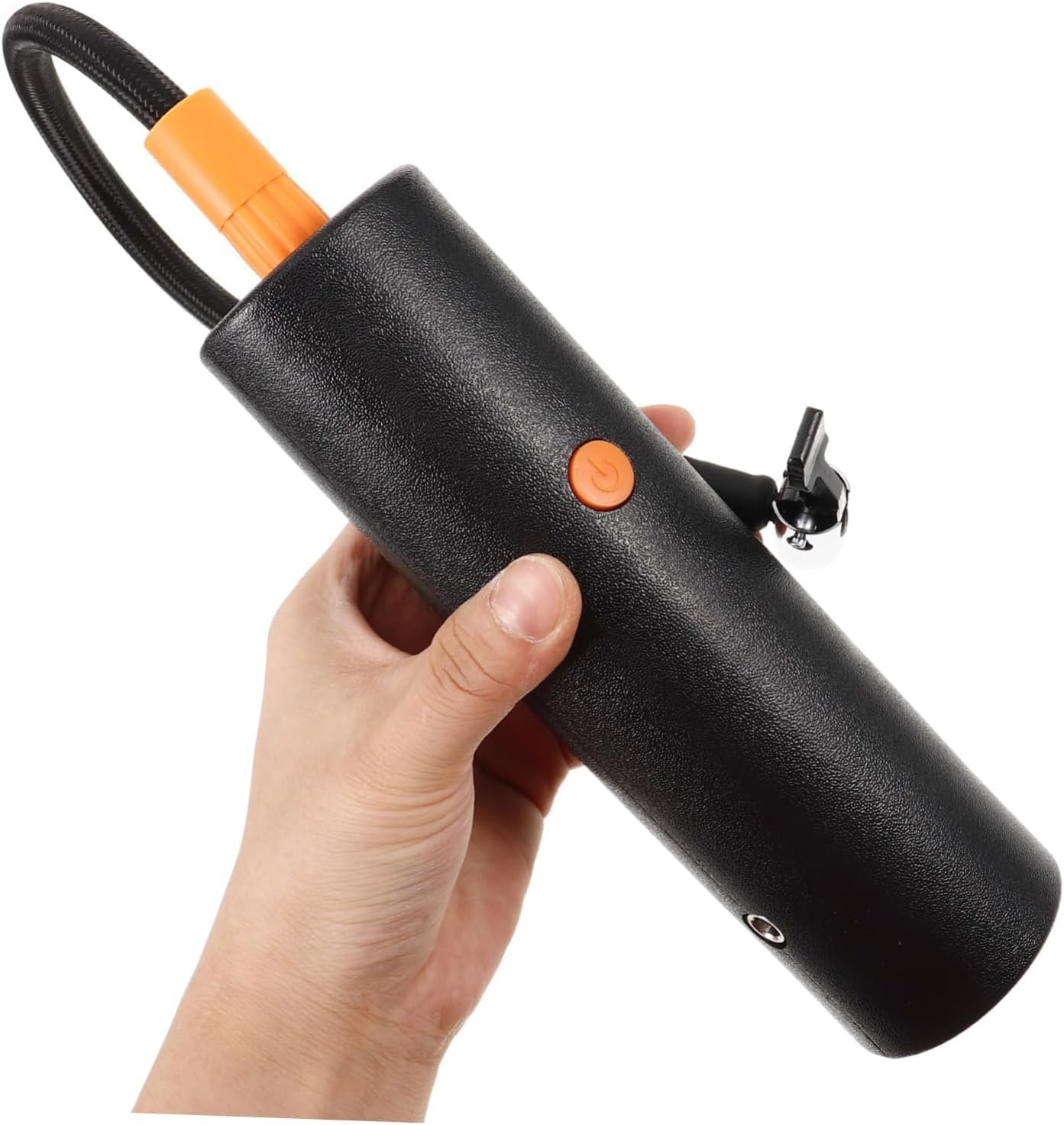 BUGUUYO Gonfiatore Compressore Aerografo Accessori per Auto Aria Pompa Gadget Elettrico Bidone Gonfiabile unità Ricaricabile PRO Inflazione Automatico Ciclo Fodere con Black Addominali - Image 3