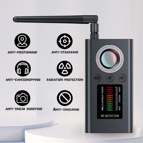 Boyuan Rilevatore Microspie Gadget Anti-spia Rilevatori Di Localizzazione GPS Rilevatori RF, Dispositivi Di Ricerca Bug Per Ufficio Auto Hotel Viaggio - Image 2