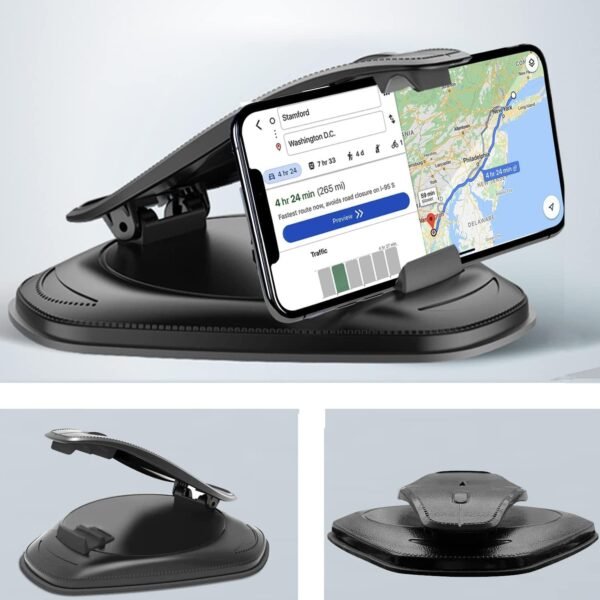 SZZXS Supporto per Cellulare Auto, cruscotto, Supporto per Smartphone per Auto Universale per iPhone 13 12 11 PRO Max XR X 8 7 Plus Samsung Galaxy Huawei OnePlus Xiaomi LG Smartphone