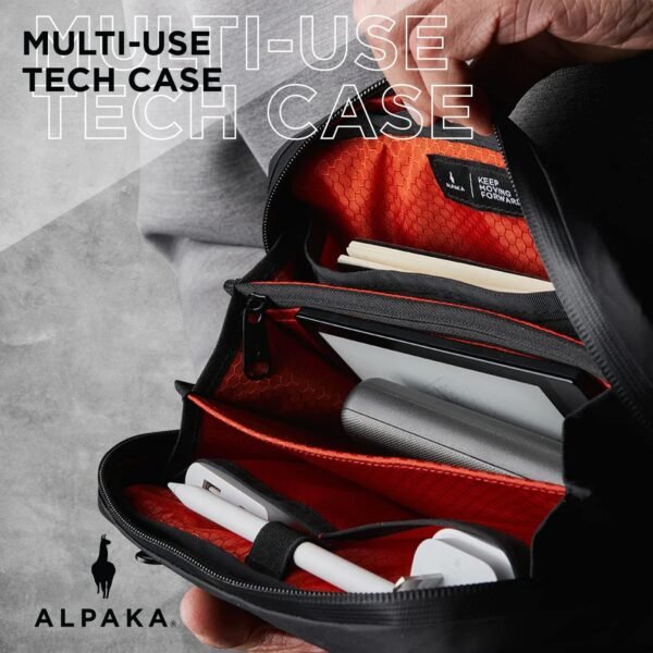 ALPAKA Elements Tech Case Travel Organizer Pouch per elettronica, cavi, telefono cellulare | Tech Pouch per accessori elettronici - Image 6