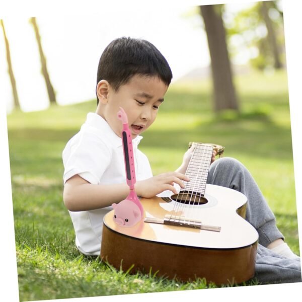BESTonZON Giocattoli Musicali Educativi Per Bambini Sintetizzatore Portatile Batteria Cinese Sviluppa Le Abilità Musicali - Image 5