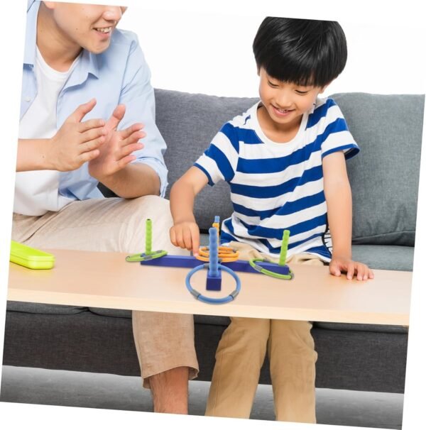 KOMBIUDA Cross Five Toss Game Bambini Lancio Giocattolo Gioco Lancio Giocattolo Giocattoli da Lancio Giocattolo per Bambini Casuale - Image 3