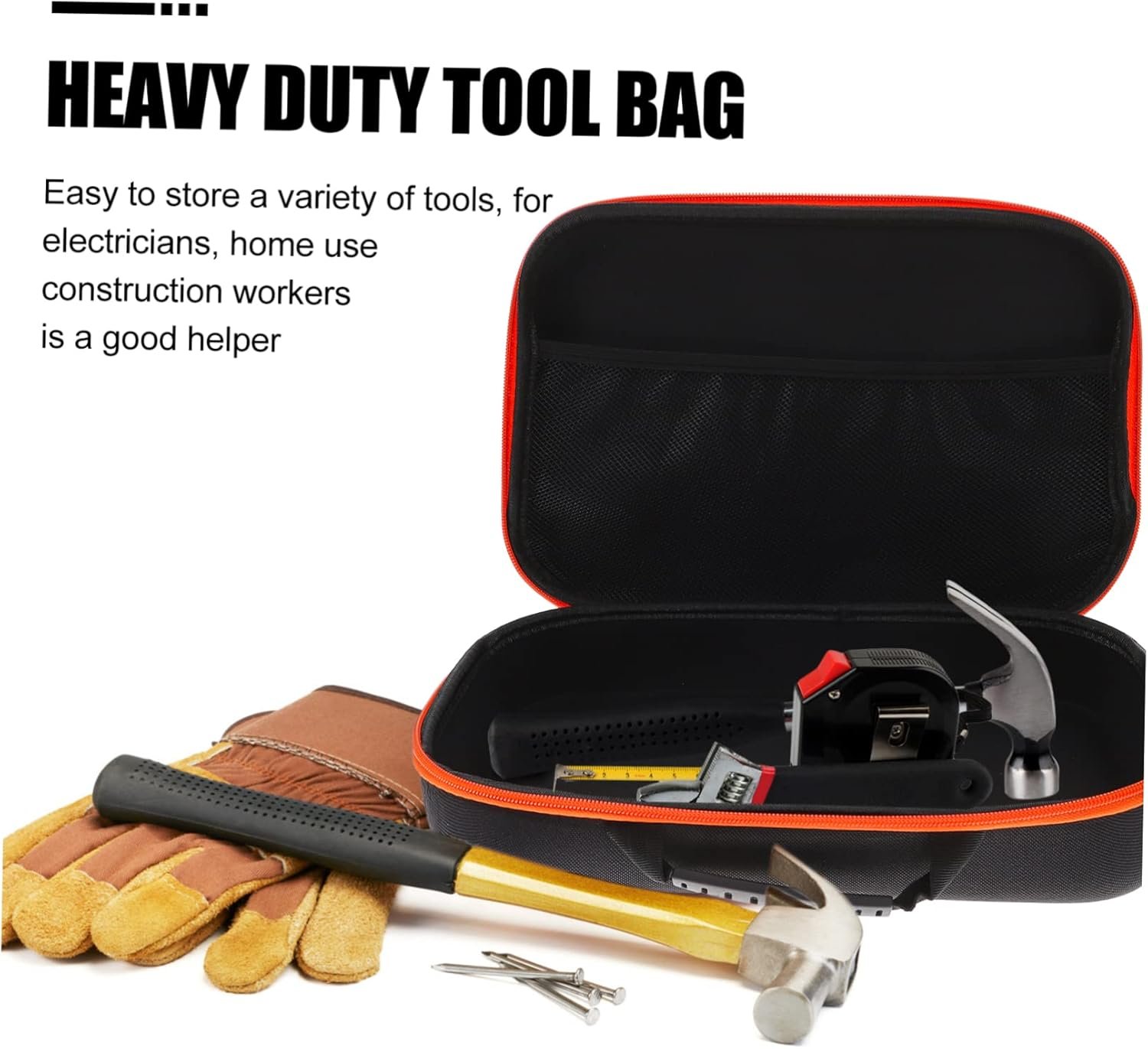 OSALADI 2 Pezzi Kit Di Strumenti Gadget Tecnologici Borsa Da Elettricista Cacciavite Trapano Da Tasca Strumenti Cavo Con Cerniera Cassetta Degli Attrezzi Cintura Auto Elettrica Kit Di - Image 6