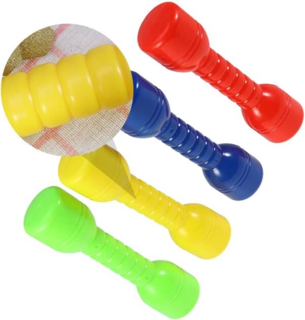ifundom 8 Pz manubrio per bambini giocattolo educativo sportivo mini giocattolo con manubri attrezzi palestra attrezzatura palestra gym set giocattoli esercizio manubri piccoli manubri - Image 6