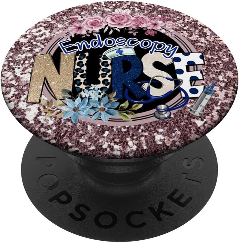 Gadget di tecnologia infermieristica del supporto della compressa dell'infermiera dell'endoscopia per gli infermieri PopSockets PopGrip Adesivo