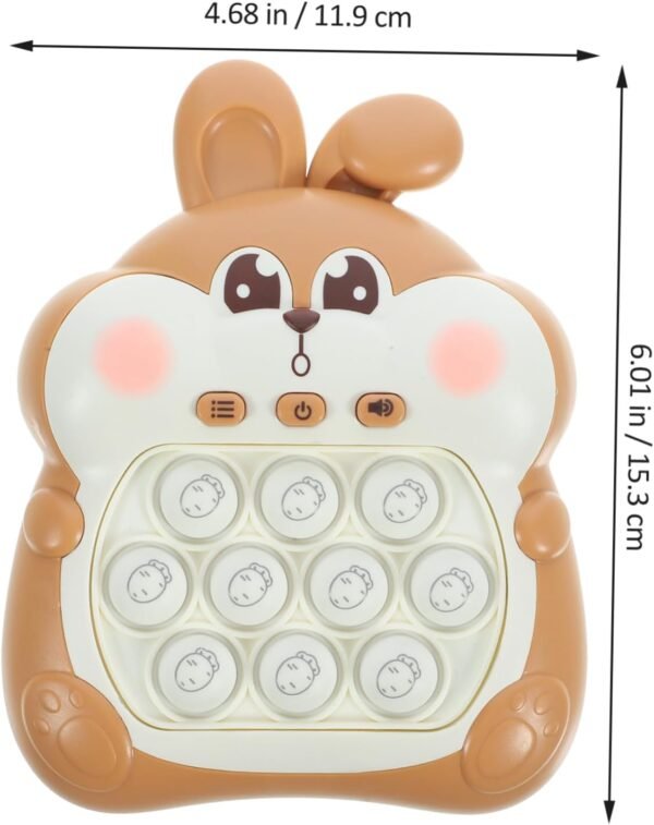 UPKOCH Giocattolo Per Bambini Vent Gioco Portatile Per Adolescenti Bubble Stress Pops Giocattolo Abilità Motorie - Image 6