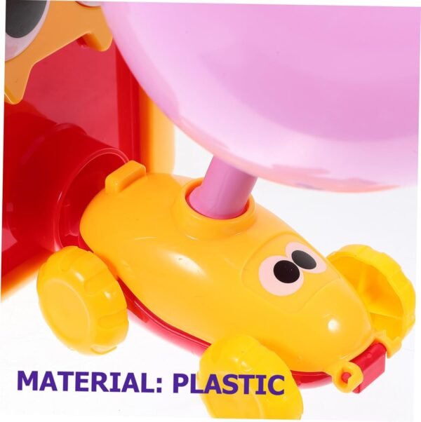ibasenice Giocattolo Per Auto Per Bambini Giocattoli Per Auto Da Ragazza Mongolfiera Inerziale Macchina Per Palloncini Giocattolo Gonfiabile Palloncini Per Auto Elettriche Palloncino Yellow - Image 3