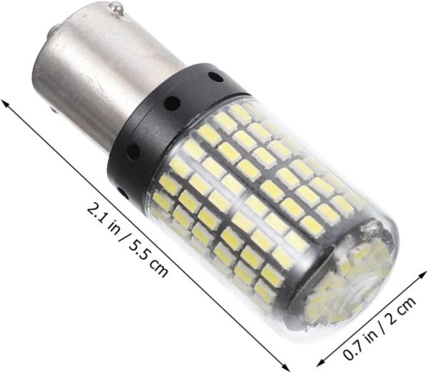 ULTECHNOVO 2 Pezzi Lampadina Led Per Lampada Freno Auto - Lampada Stroboscopica Tecnologia Led Ad Alta Efficienza - Image 3