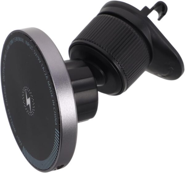 SECFOU caricabatteria per auto porta cellulare per auto decorazione borsa in feltro caricatore magnetico auto accessori auto smartphone supporto per telefono da auto Lega di alluminio