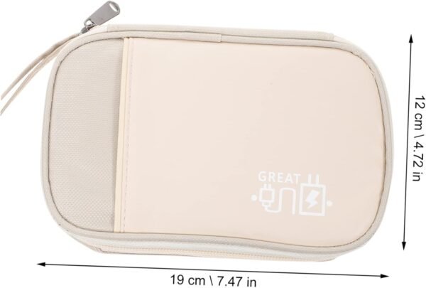 Housoutil Gadget Da Viaggio Organizer Per Elettronica Borsa Da Viaggio Custodia Per Cavi Elettrici Ampie Applicazioni Materiale Confortevole E Robusto - Image 5