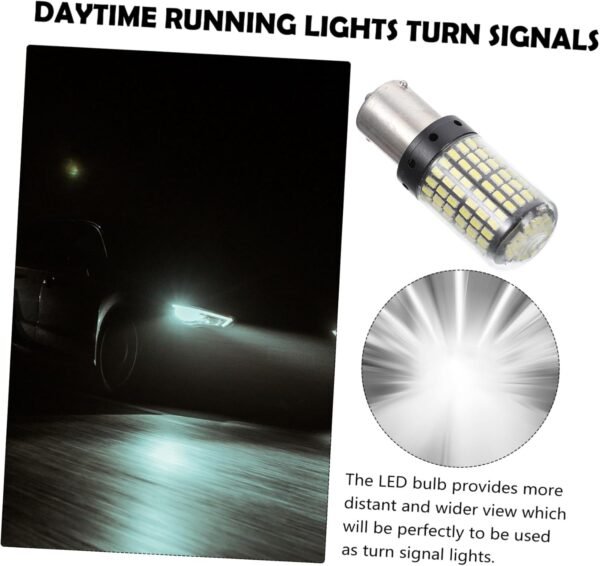 ULTECHNOVO 2 Pezzi Lampadina Led Per Lampada Freno Auto - Lampada Stroboscopica Tecnologia Led Ad Alta Efficienza - Image 9