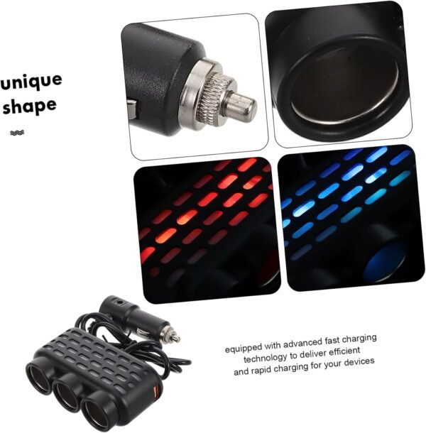 MAGICLULU Caricatore Del Veicolo Universale Smart USB Caricatore Auto Caricatore Adattatore Auto Auto Strumento Di Ricarica USB Strumento Accessorio Per Auto Accessori Elettronici - Image 3