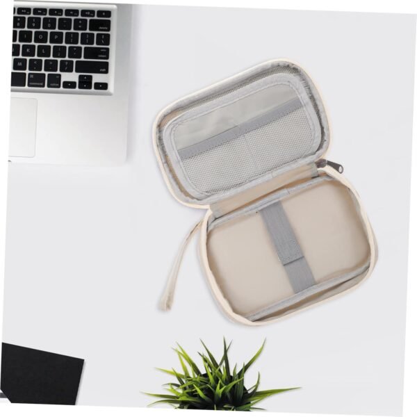 Gadpiparty 2 Pezzi Borsa Organizer Per Cavi Accessori Da Viaggio Per Donne Custodia Organizer Elettronica Gadget Tecnologici Forniture Borsa Portaoggetti - Image 7