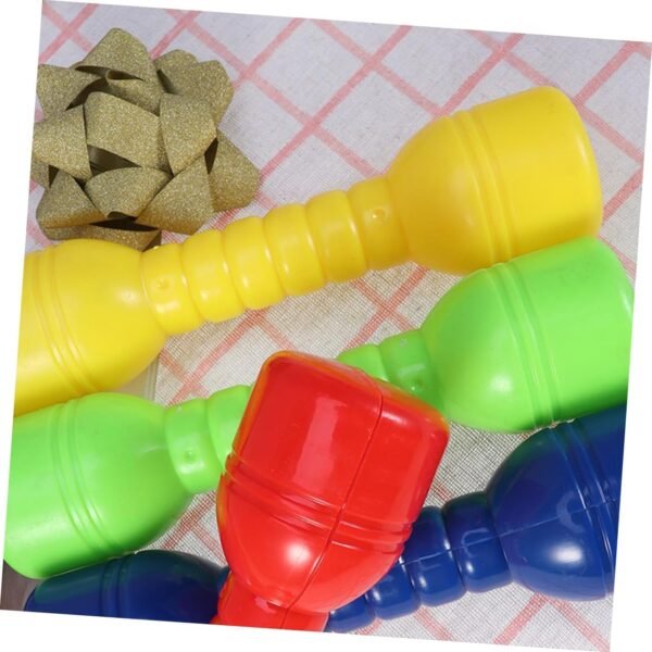 ifundom 8 Pz manubrio per bambini giocattolo educativo sportivo mini giocattolo con manubri attrezzi palestra attrezzatura palestra gym set giocattoli esercizio manubri piccoli manubri - Image 9
