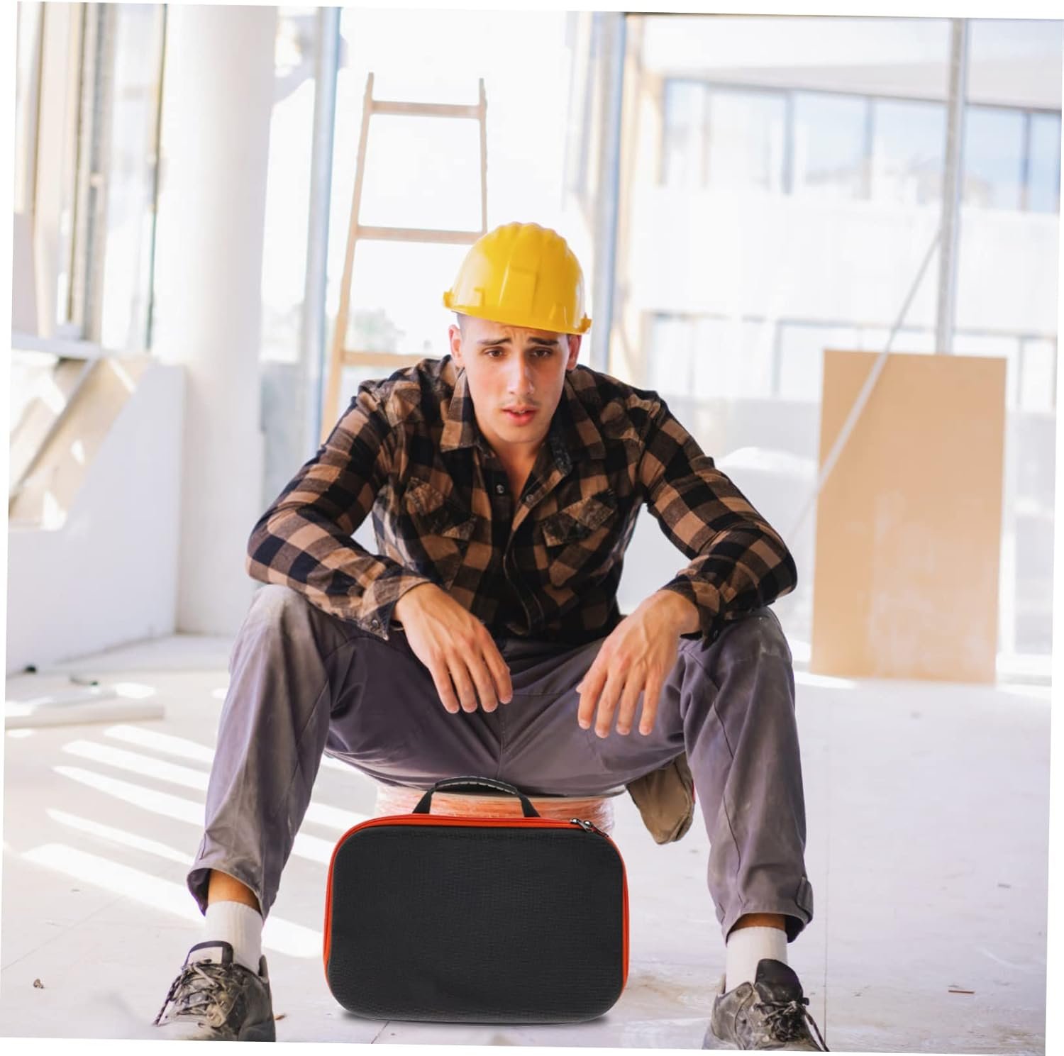 OSALADI 2 Pezzi Kit Di Strumenti Gadget Tecnologici Borsa Da Elettricista Cacciavite Trapano Da Tasca Strumenti Cavo Con Cerniera Cassetta Degli Attrezzi Cintura Auto Elettrica Kit Di - Image 3