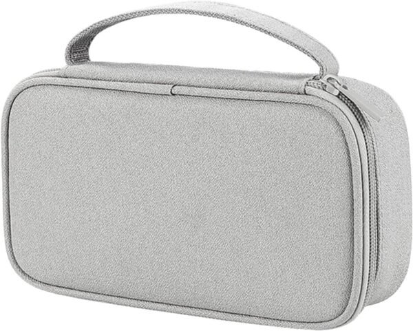 Custodia organizer elettronica, custodia per cavi da viaggio, tecnologia impermeabile, porta gadget compatto per viaggi di lavoro, avventure all'aperto e uso quotidiano, panno Oxford, 19,8 x 11,9 x