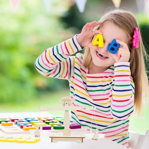 ifundom 1 Set Tecnologia Piccola Produzione Proiettore Bilancia Bilancia Kit Di Apprendimento Kit Per Proiettore Sensoriale Scienza Kit Di Apprendimento Miniature Fai Da Te - Image 8