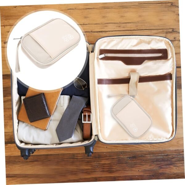 Housoutil Gadget Da Viaggio Organizer Per Elettronica Borsa Da Viaggio Custodia Per Cavi Elettrici Ampie Applicazioni Materiale Confortevole E Robusto - Image 2