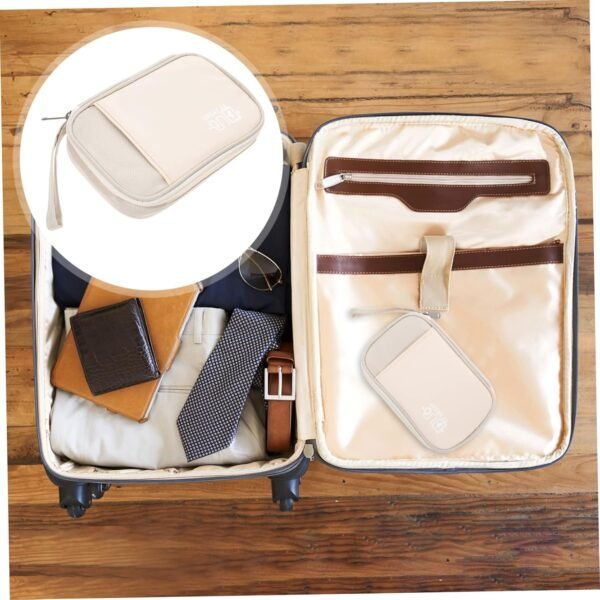 Gadpiparty 2 Pezzi Borsa Organizer Per Cavi Accessori Da Viaggio Per Donne Custodia Organizer Elettronica Gadget Tecnologici Forniture Borsa Portaoggetti - Image 6