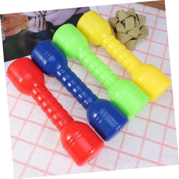 ifundom 8 Pz manubrio per bambini giocattolo educativo sportivo mini giocattolo con manubri attrezzi palestra attrezzatura palestra gym set giocattoli esercizio manubri piccoli manubri - Image 8