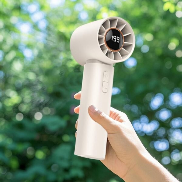 Aufquwk Fan delle mani, fan portatile,Travel porta portatile personale con Air Turbo Tech | Adeguamento a più velocità per casa, attività all'aperto, campeggio, lavoro, spiaggia - Image 3