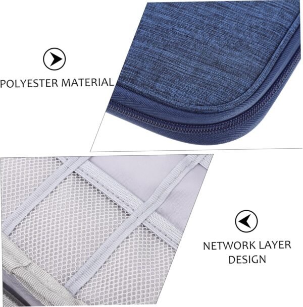 Borsa Organizer Per Cavi E Gadget Organizza La Tua Tecnologia Borsa Elettronica Per Caricabatterie Organizer Da Viaggio Di Rete Salvaspazio - Image 5