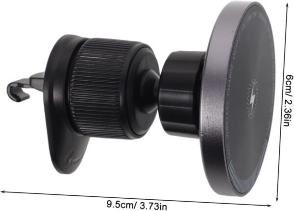 OSALADI Caricabatteria Per Auto Stazione Di Ricarica Caricabatteria Portatile Per Telefono Supporto Per Telefono Per Auto Supporto Per Telefono Con Ricarica Wireless Accessori Per Gadget - Image 2