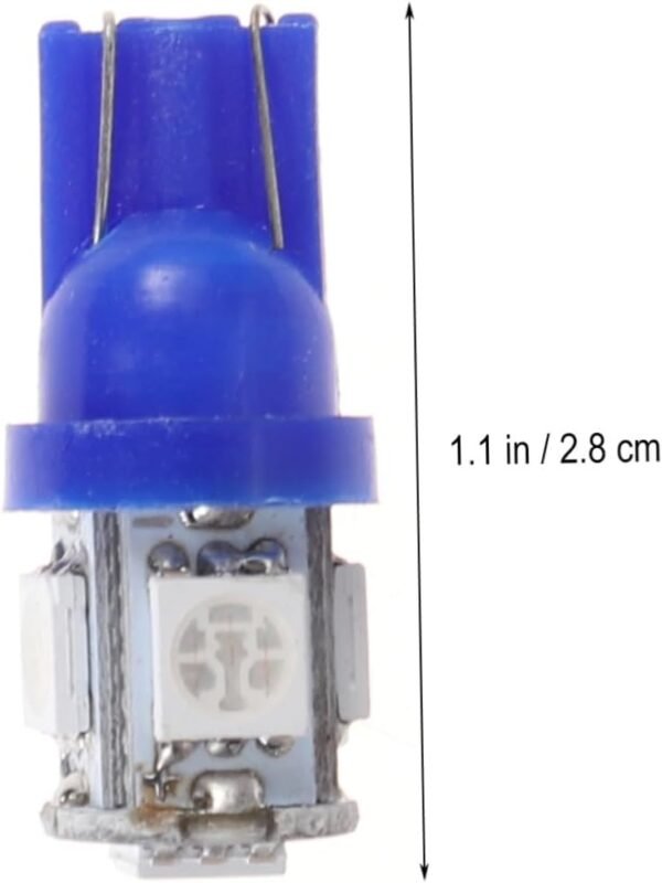 ULTECHNOVO Kit Di Illuminazione Per Auto A Led Da 2 Set: Lampadine T10 Con Tecnologia Di Errore 5050 5smd Facile Da Installare Per Luci Di Retromarcia Laterali Per Targa Baule 10 Pezzi*2 - Image 7