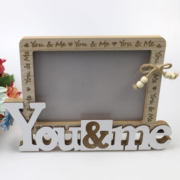 AKTOUR Oggetti Tecnologici per La Camera Decorazione per la casa per abito da sposa per foto in legno Decorazione artigianale Base 70/30 per Sigarette Elettroniche (Khaki, One Size) - Image 3