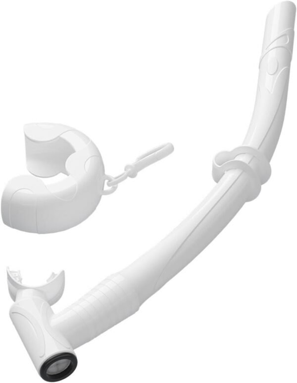 Tubo respiratorio per bambini, comodo tubo da snorkeling per bambini, attrezzatura flessibile per allenamento, bocchino pieghevole, gadget per immersioni e snorkeling per principianti