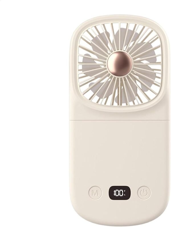 Ventilatore da viaggio pieghevole, ventilatore portatile portatile,Ventilatore a batteria pieghevole con display digitale | Gadget di raffreddamento, soffiatore di raffreddamento per dormitorio camera