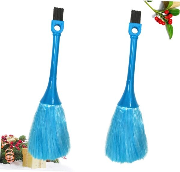 HOMSFOU 2 Pz spazzola per la pulizia della casa auto ricariche Gadget scopa cleaning brush spazzola pulizie pennello rimuovere la spazzola per la polvere spazzola elettronica pulita - Image 4