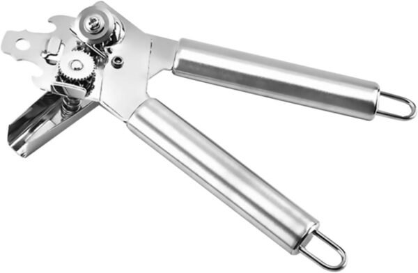 Pratico Apriscatole in Argento Sollevatore Per Coperchi Utensile Da Cucina Multifunzione Apribottiglie Per Birra Per - Image 8