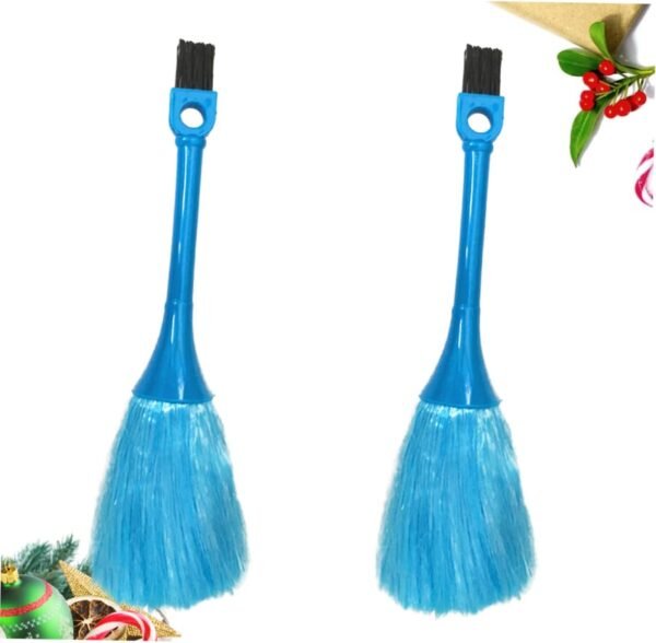 HOMSFOU 2 Pz spazzola per la pulizia della casa auto ricariche Gadget scopa cleaning brush spazzola pulizie pennello rimuovere la spazzola per la polvere spazzola elettronica pulita - Image 6