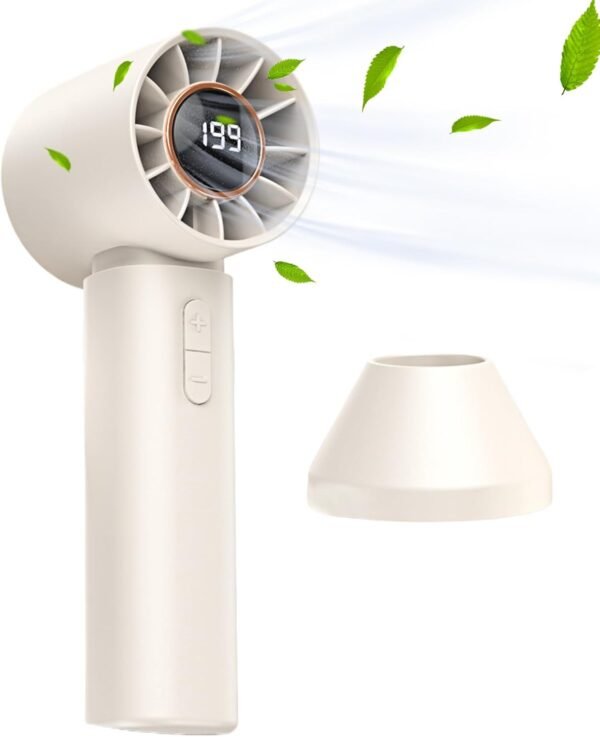 Generico ventilatore, ventilatore portatile - Ventola personale senza lama portatile con Air Turbo Tech,Regolazione a più velocità, a batteria, gadget freschi per campeggio, lavoro, spiaggia - Image 9