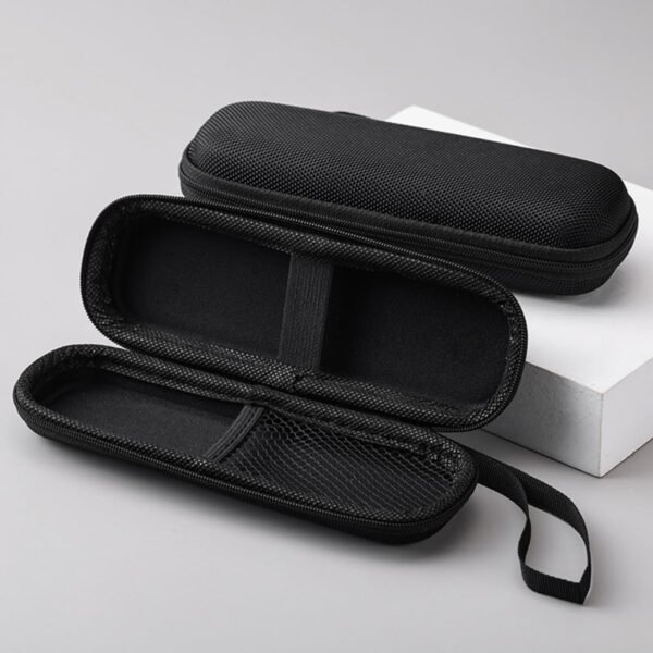 HOMSFOU 2 Pz custodia portatile marsupio bloccabile borsa tecnologica kit borsa frigo cavo custodia tablet case tablet piccola custodia per cavi piccolo organizer per auricolari eva Black - Image 8