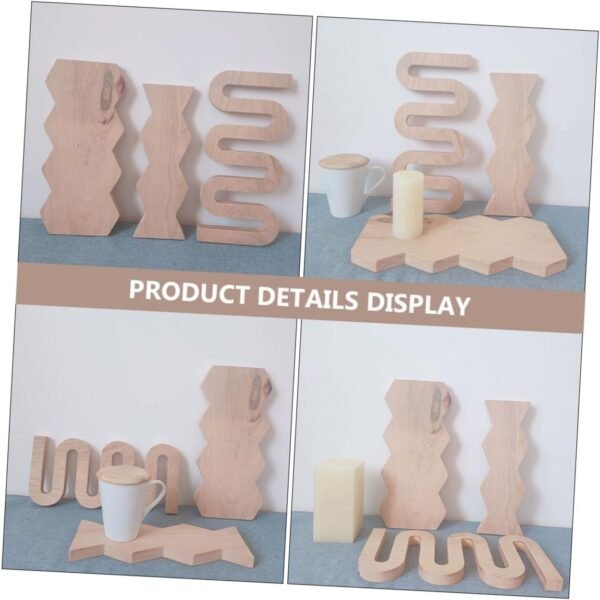 NUOBESTY 1 Pz. Tagliere Per Il Pane Asse Taglio Gadget Da Cucina Tagliere Decorativo Cucina Arredo Casa Cenare Taglieri Decorativi Per La Cucina Puntello Fotografico Per Tagliere Di Legno - Image 4